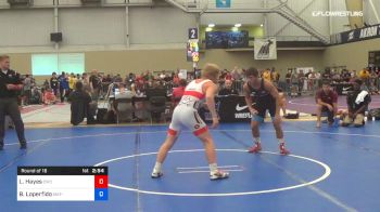 61 kg Round Of 16 - Louie Hayes, Cavalier Wrestling Club vs Brandon Loperfido, Mat-Town USA