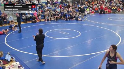 165 lbs Semifinal - Michaela Thomas, Clarence vs Kiernan Quinn, Gowanda