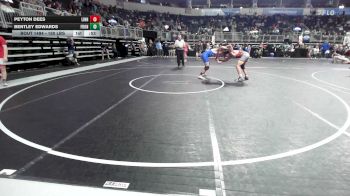 150 lbs Consi Of 4 - Peyton Dees, Linn County Twisters vs Bentley Edwards, Frontenac WC