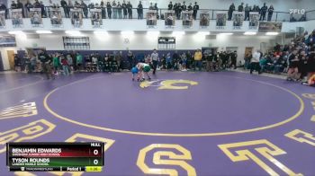 105 lbs Prelim - Benjamin Edwards, Shoshoni Junior High School vs Tyson Rounds, Lander Middle School