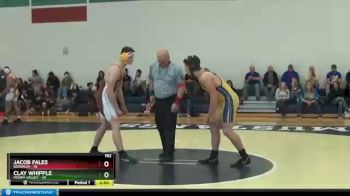 182 lbs Semis And Backside - Clay Whipple, Moapa Valley vs Jacob Fales, Bonanza