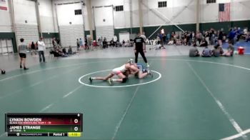 126 lbs Round 2 (8 Team) - Lynkin Bowden, Black Fox Wrestling Team 1 vs James Strange, JR Titans