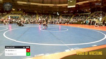 40 lbs Consi Of 8 #2 - Miles Sanders, Sallisaw Takedown Club vs Owen Buckley, Ares Wrestling Club