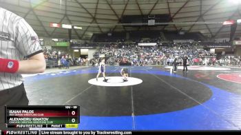 59 lbs Champ. Round 1 - Isaiah Palos, Mat Demon Wrestling Club vs Alexandru Ignatov, Cascade Christian Wrestling Club
