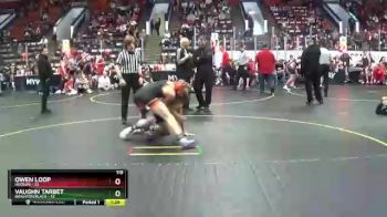 119 lbs Semis & 1st Wrestleback (8 Team) - Vaughn Tarbet, Brighton Black vs Owen Loop, Hudson