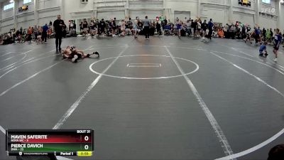 68 lbs Round 7 (10 Team) - Pierce Davich, DWA vs Maven Saferite, NOVA WC