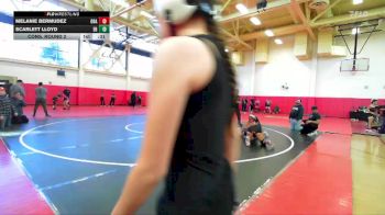 105 lbs Cons. Round 2 - Scarlett Lloyd, Eleanor Roosevelt vs Melanie Bermudez, Orange