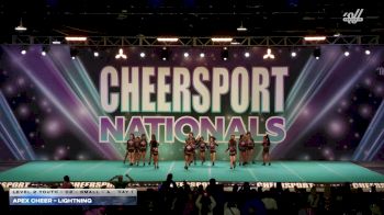 Apex Cheer - Lightning [2026 L2 Youth - D2 - Small - A Day 1] 2026 CHEERSPORT National All Star Cheerleading Championship