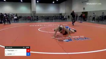 65 kg Consolation - Jack Thomsen, Jackrabbit Wrestling Club vs Legend Lamer, Central Coast RTC