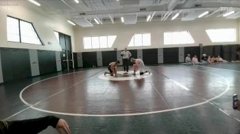 190 lbs Quarterfinal - David Espinoza, Worland Middle School vs Kashton Osborn, Casper Classic Academy