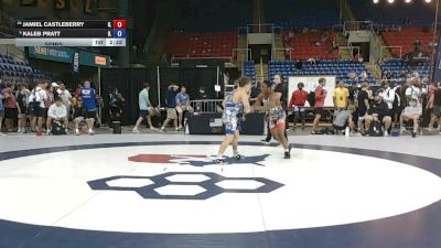 132 lbs Semis - Jamiel Castleberry, Illinois vs Kaleb Pratt, Illinois