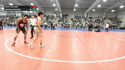 170 lbs Consi Of 64 #2 - Marc Williams, FL vs Santana Routzen, NM