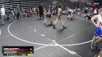 140 lbs Semis & 1st Wrestleback (8 Team) - Korry Daugherty, Nebraska Blue vs Raidyn Jochum, Kansas Rattlers