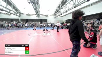 47-T lbs Consi Of 4 - Everett Hartey, Methacton vs Maverick Elliott, Delaware Valley