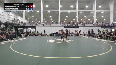 115 lbs Sarah Congleton, Virginia vs Kennedy Grizzle, Kansas