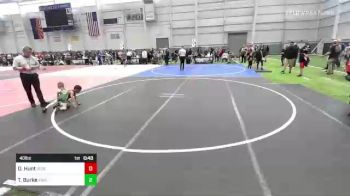 40 lbs Quarterfinal - Daxton Hunt, Desert Dogs WC vs Tj Burke, Kingsburg