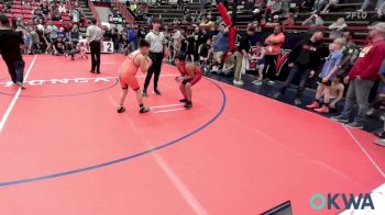 Rr Rnd 2 - Michael Lonechief, Pawnee Peewee Wrestling vs Sky Wildcat, Pawhuska Elks Takedown