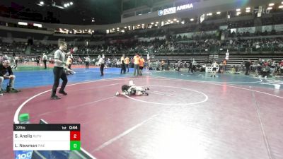 37 lbs Final - Salvatore Anello, Ruthless WC vs Levi Newman, Pinelands Wrestling Club
