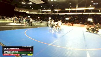 285 lbs Champ. Round 2 - David Underwood, Toppenish vs Bradley Amsden, Lincoln (Tacoma)