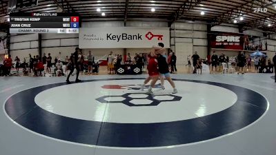130 kg Champ. Round 2 - Tristan Kemp, West Coast Regional Training Center vs Juan Cruz, Warrior Regional Training Center