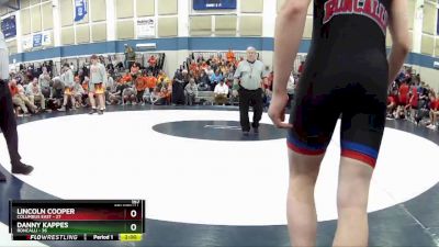 157 lbs Semis & Wb (16 Team) - Aiden Miller, Columbus East vs Denis Ruplinger, Roncalli