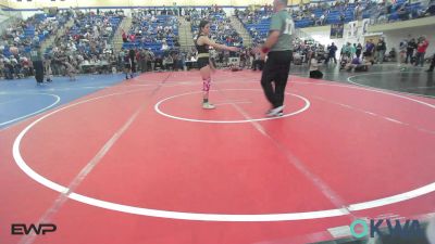 115 lbs Rr Rnd 2 - Alexis Bishop, Bristow Elementary Wrestling Club vs Abigail McGirt, Salina Wrestling Club