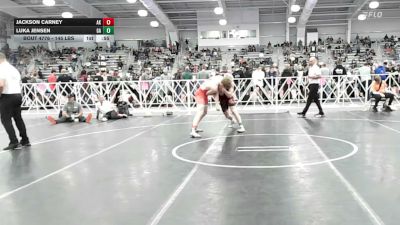 145 lbs Consi Of 32 #1 - Jackson Carney, AK vs Luka Jensen, GA