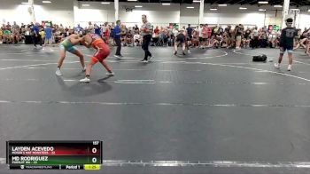 157 lbs Round 2 (4 Team) - Layden Acevedo, Moser`s Mat Monsters vs MD Rodriguez, Pursuit WA