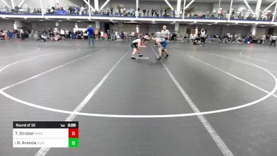 125 lbs Round Of 32 - Teague Strobel, Hofstra - UnAttached vs Ben Aranda, Cleveland State