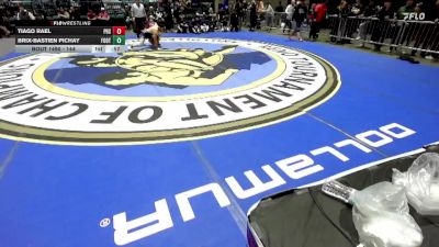 144 lbs Cons. Round 3 - Brix-Bastien Pichay, Foothill vs Tiago Rael, Perry