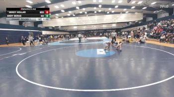 157 lbs Champ. Round 1 - Andy Beras, New Jersey City University vs Mikey Hollar, Messiah