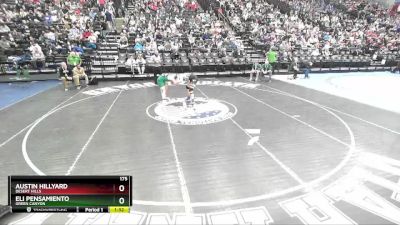 175 lbs Champ. Round 1 - Austin Hillyard, Desert Hills vs Eli Pensamiento, Green Canyon