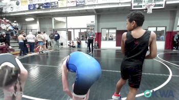 85-91 lbs Rr Rnd 1 - Austyn Allen, Ponca City Wildcat Wrestling vs Loretta Peters, Stroud Youth Wrestling Club