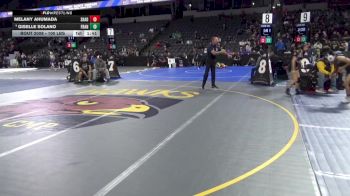 100 lbs Round Of 32 - Melany Ahumada, Shadow Hills (SS) vs Giselle Solano, Franklin (Elk Grove) (SJ)