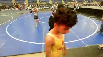 102 lbs 5th Place - Zack Valdez, NM Bad Boyz vs Jaxson Young, All American Training Center