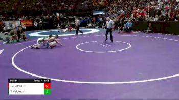 145-4A Semifinal - Domonic Cerda, Riverdale Ridge vs Tyler Valdez, Falcon