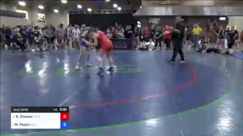 122 lbs Cons 4 - Regina Stoeser, Berge Elite Wrestling Academy vs Madilyn Peach, Wisconsin