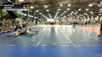 165 lbs Rr Rnd 1 - Lincoln Snell, Mat Warriors PWC MS vs Levi Foust, Micky's Maniacs Blue