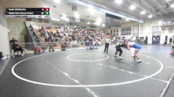 170 lbs Cons. Semi - Berlynn Solia-Tago, Poly/Long Beach vs Sam Mendoza, Temescal Canyon