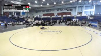 110 lbs Semifinals (4 Team) - Trevor Eggleston, Shenendehowa vs Carson Callari, Webster Schroeder High Sch