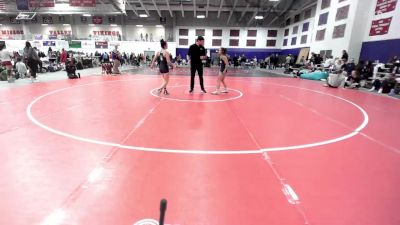 110 lbs Champ. Round 2 - Tatum Dolan, Carl Albert vs Alexsys Jacquez, University Of Saint Mary