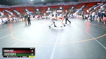 145 lbs Cons. Semi - Ayson Rice, Legends Of Gold vs Mason Basile, Tampa Bay Tigers
