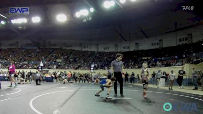 70 lbs Round Of 32 - Knox Trosky, Claremore Wrestling Club vs Wade Alexanader, Bridge Creek Youth Wrestling