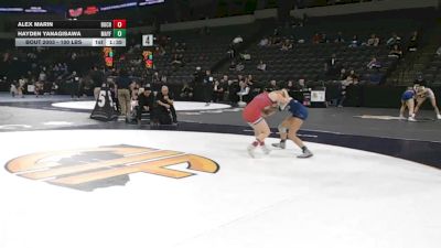 100 lbs Round Of 32 - Alex Marin, Buchanan (CS) vs Hayden Yanagisawa, Mayfair (SS)