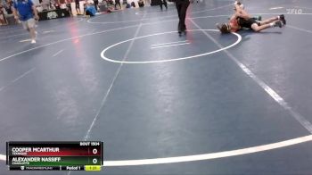 90 lbs Champ. Round 1 - Cooper Mcarthur, Teknique vs Alexander Nassiff, Charlotte