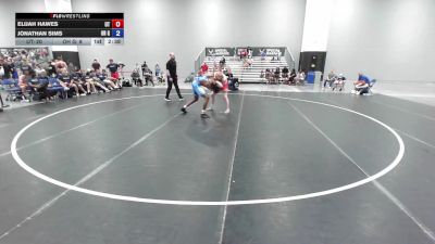 190 lbs Elijah Hawes, Utah vs Jonathan Sims, Ohio Gray