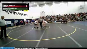 220 lbs Quarterfinal - Donovan Goedhals, Excel Christian vs Samuel Nichols, Tonopah