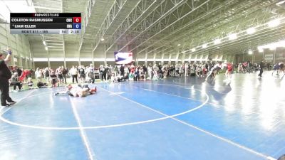 165 lbs Quarterfinal - Coleton Rasmussen, Champions Wrestling Club vs Liam Eller, Sanderson Wrestling Academy