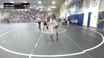 155 lbs Cons. Round 1 - Nona Beraia, Quartz Hill vs Abby Varela, Woodbridge