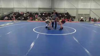 90 lbs Rr Rnd 4 - Logan Hartzell, No Escape Wrestling Academy vs Isaiah Engels, Funky Singlets